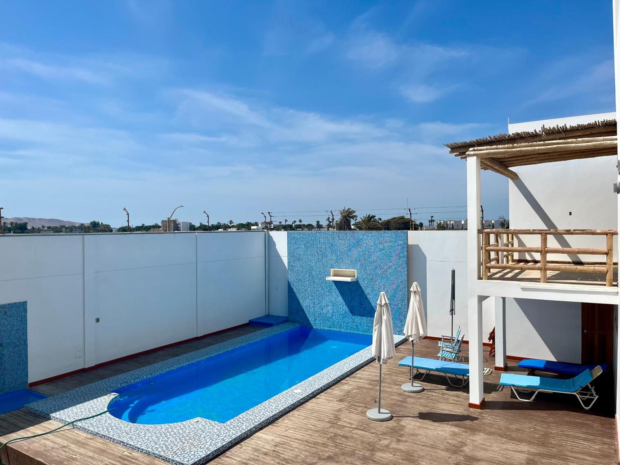 Caihuayna Apart Hotel ปารากัส ภายนอก รูปภาพ